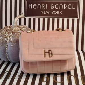 Henri Bendel Pink Quilted Shoulder Bag